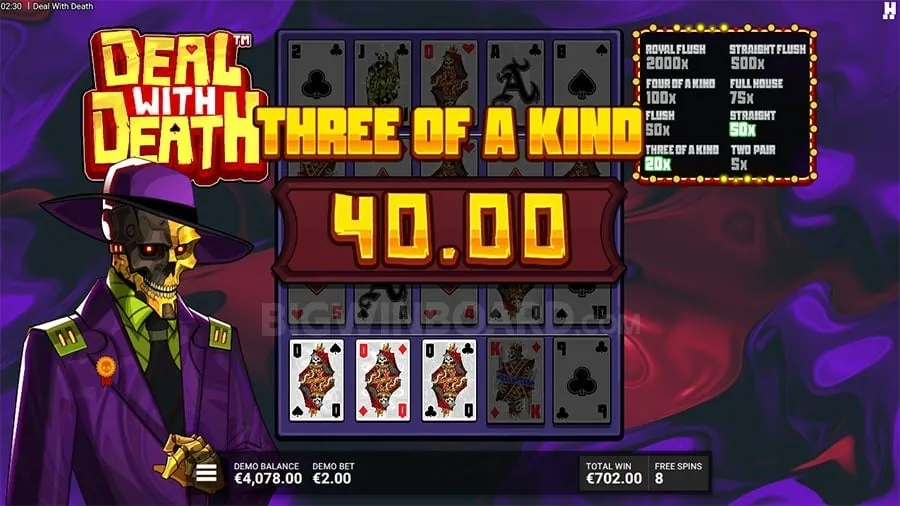 Person playing a slot machine